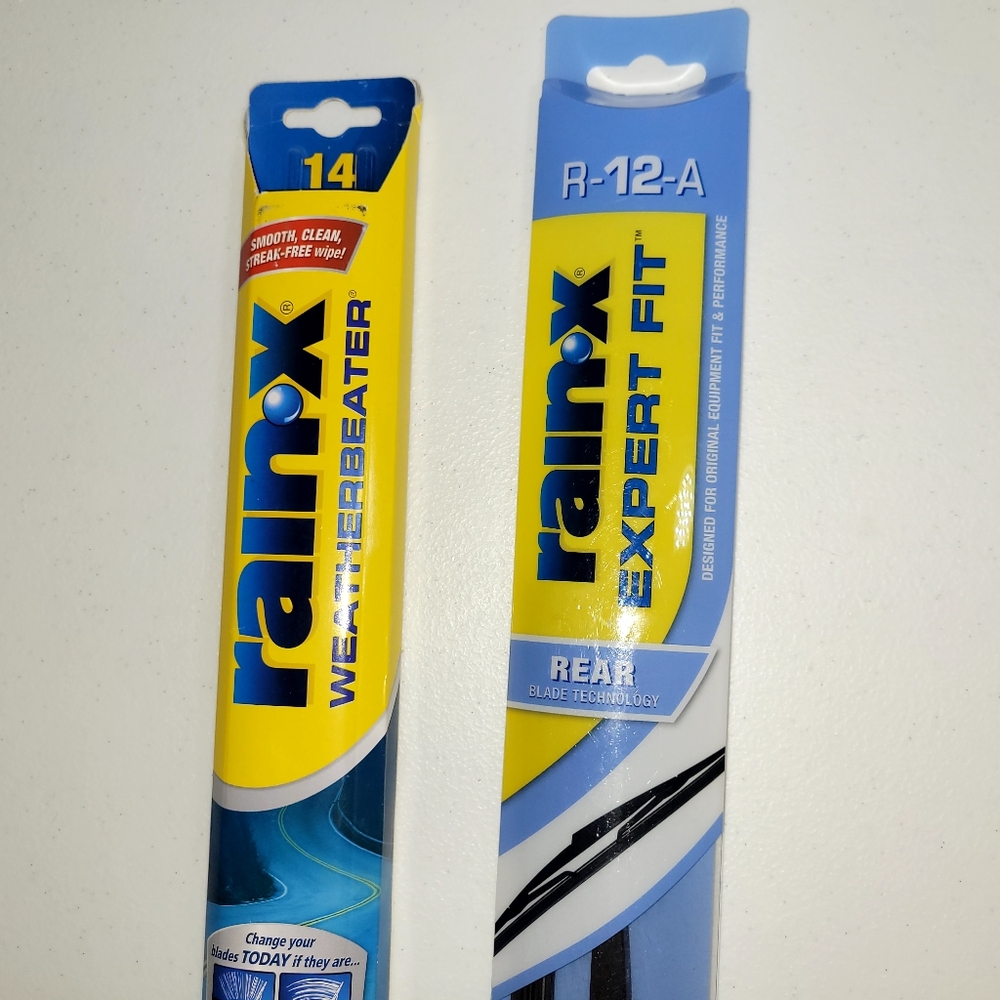 Set of Two RAINX Windshield Wipers - Sizes: R-12-A and 14